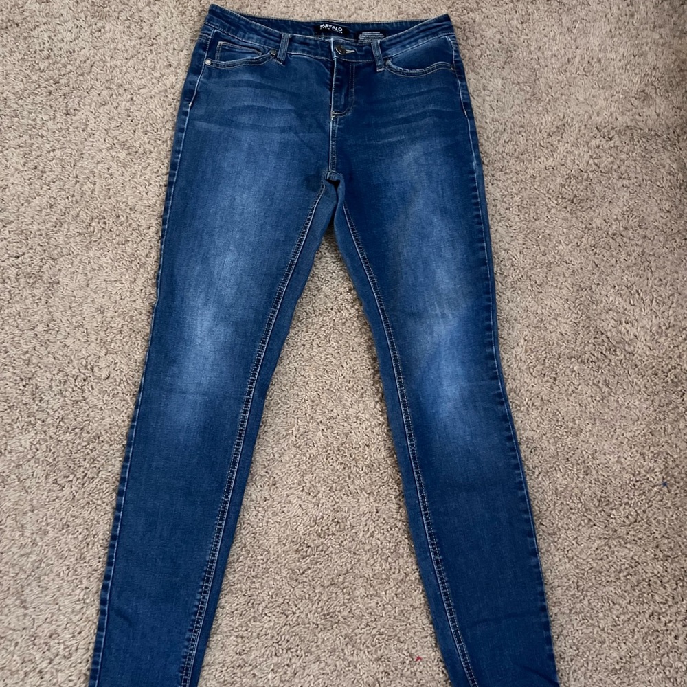 Buffalo David Bitton Women's Deep Blue Skinny Jeans